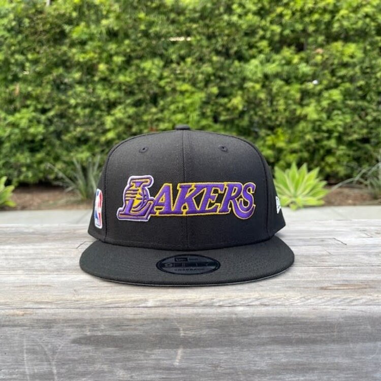 New Era Lakers Wordmark Logo Snapback