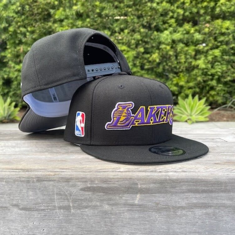 New Era Lakers Wordmark Logo Snapback