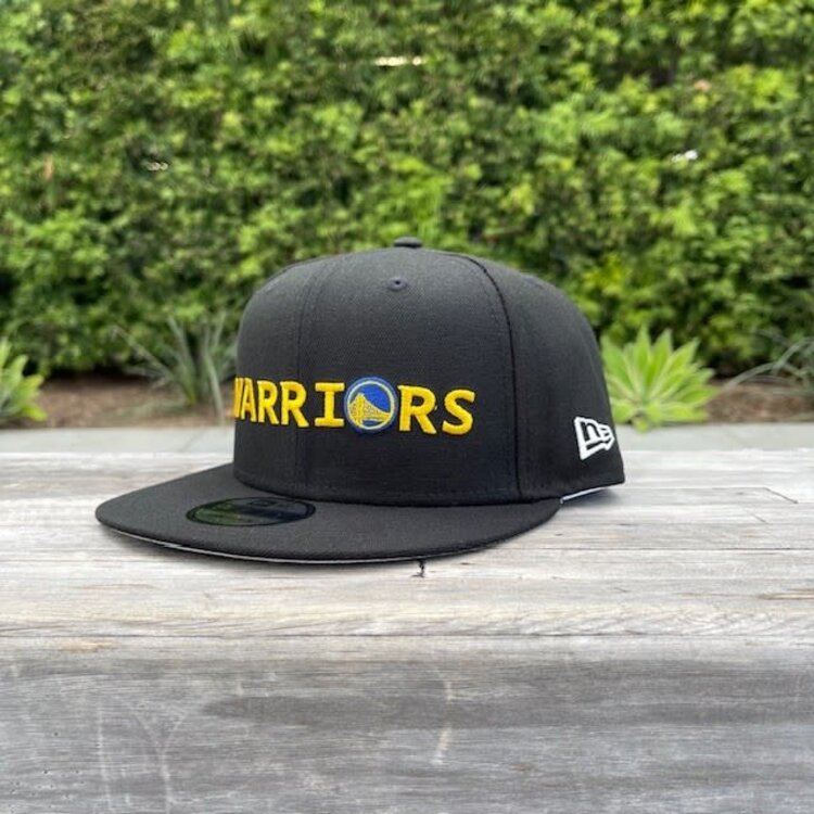 New Era Warriors Wordmark Logo Snapback