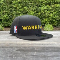 New Era Warriors Wordmark Logo Snapback