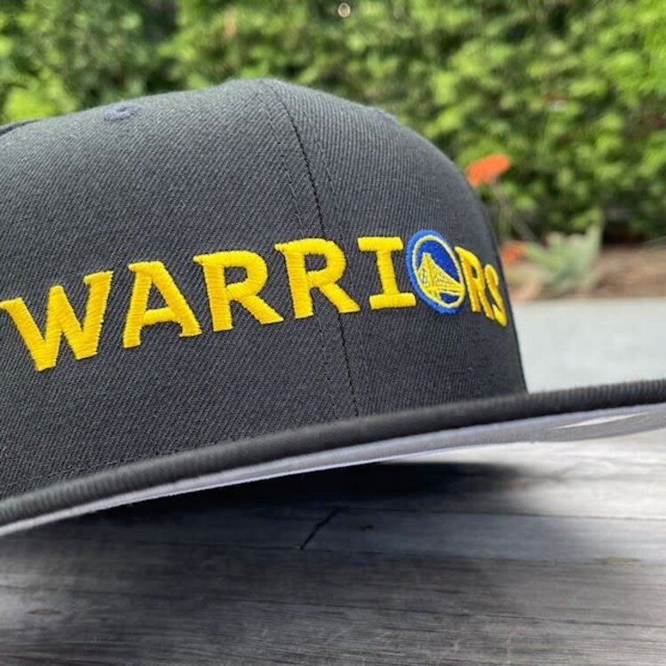 New Era Warriors Wordmark Logo Snapback
