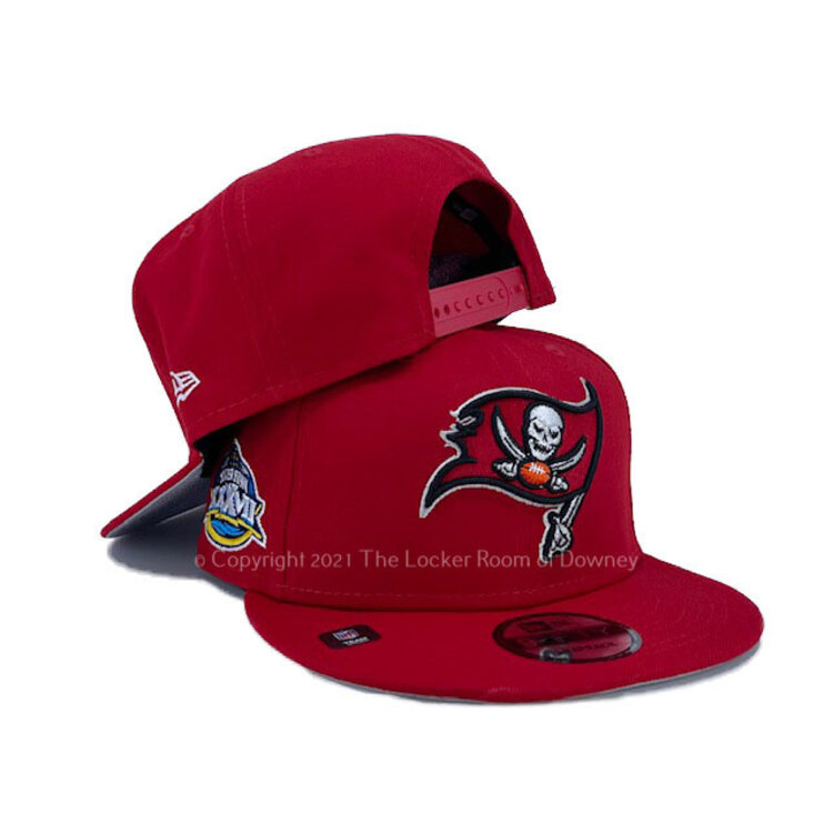 New Era Buccaneers SB 37 Sidepatch 950 Snapback Red