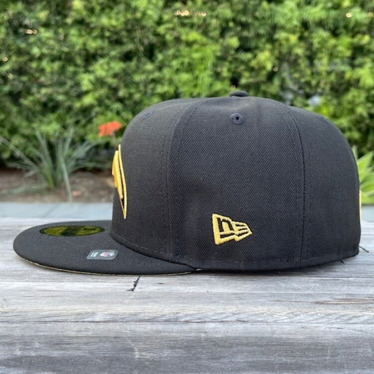 New Era LA Chargers Black Metallic Gold