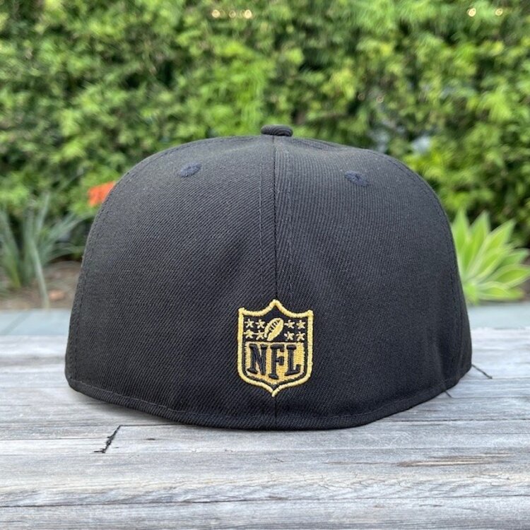 New Era LA Chargers Black Metallic Gold