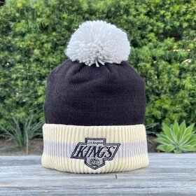 Reebok LA Kings Reebok Big Shield Logo Cuffed Knit