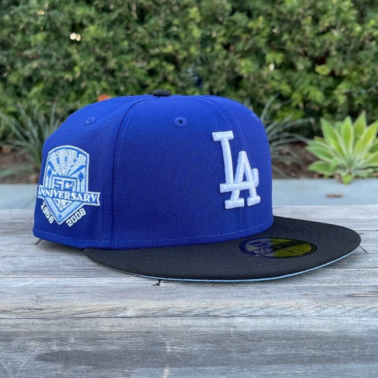 New Era LA Royal/Black 50th Sky Blue UV