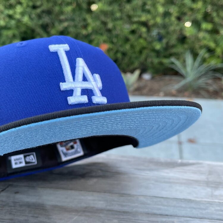 New Era LA Royal/Black 50th Sky Blue UV