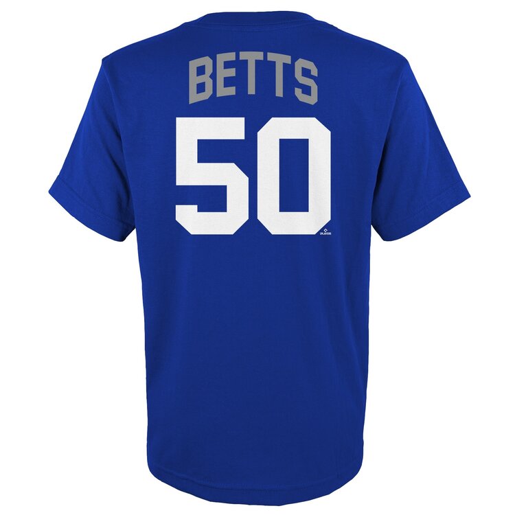 Outerstuff Dodgers Youth Mookie Betts #50 Tee Royal
