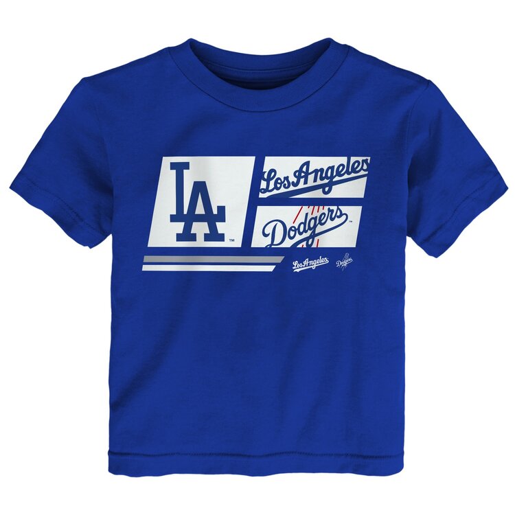 Outerstuff Dodgers Toddler Multi Hitter Tee Royal