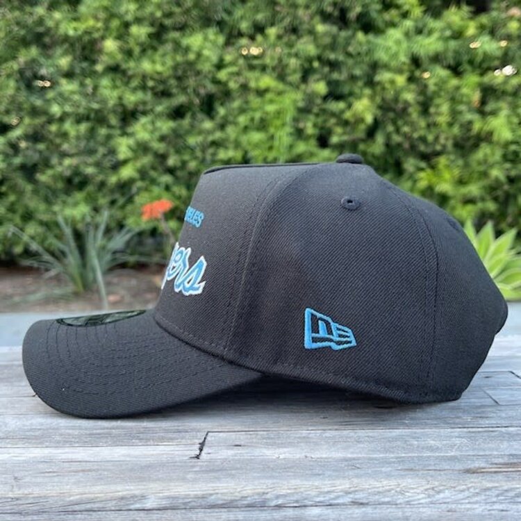 New Era Chargers Script Black Team 940 A-Frame