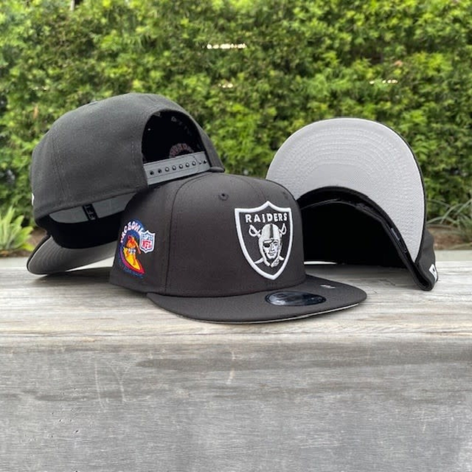 Raiders 01 PB Sidepatch 950 Black - The Locker Room of Downey