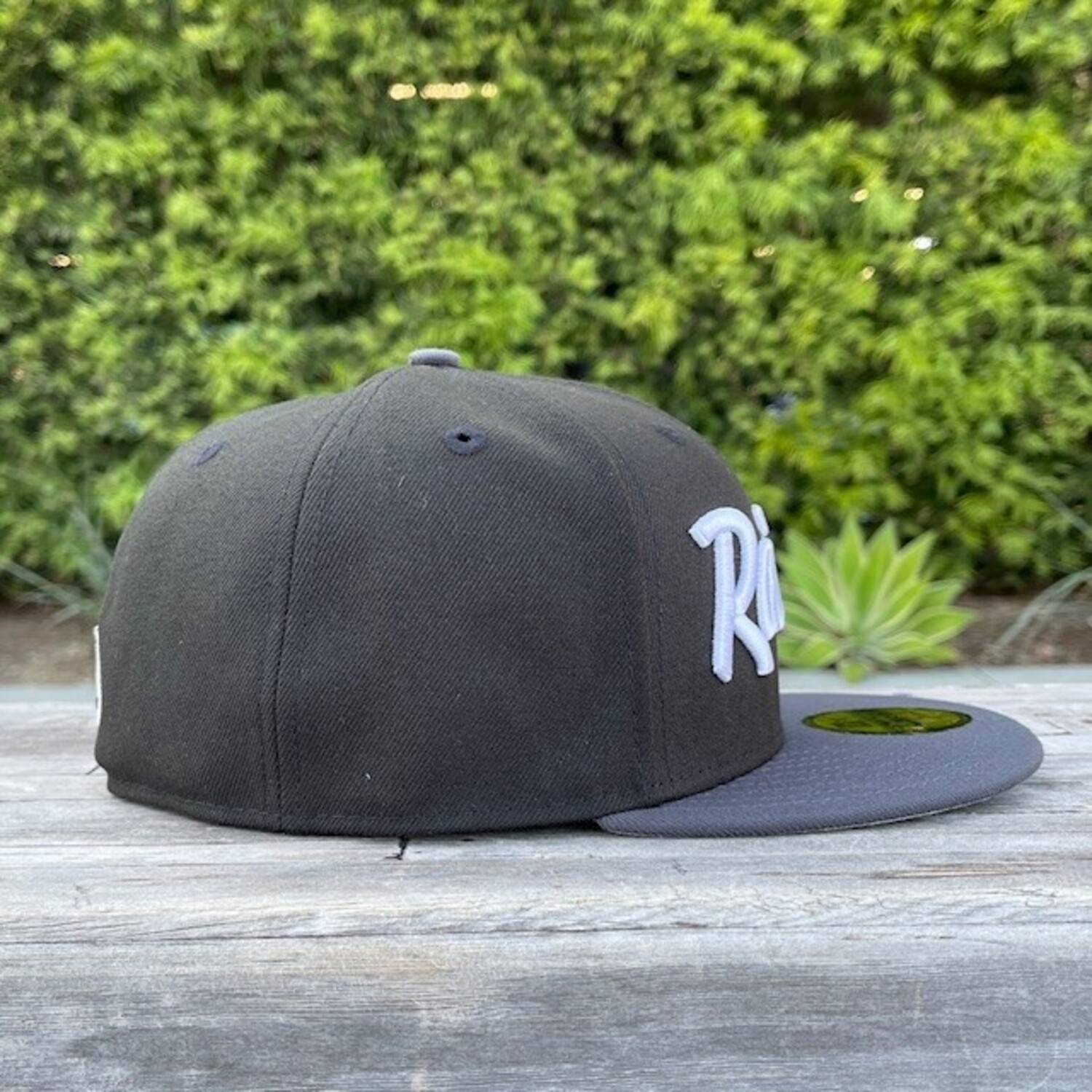 Raiders Black/Dark Gray Script - The Locker Room of Downey