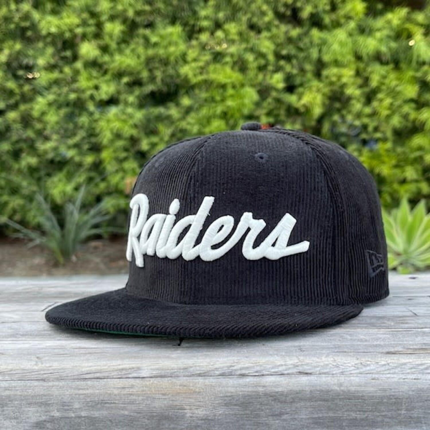 Raiders BW Script Corduroy - The Locker Room of Downey