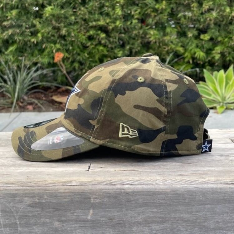 New Era Dallas Cowboys New Era P Core Classic Adjustable 920 Twill Camo/Green