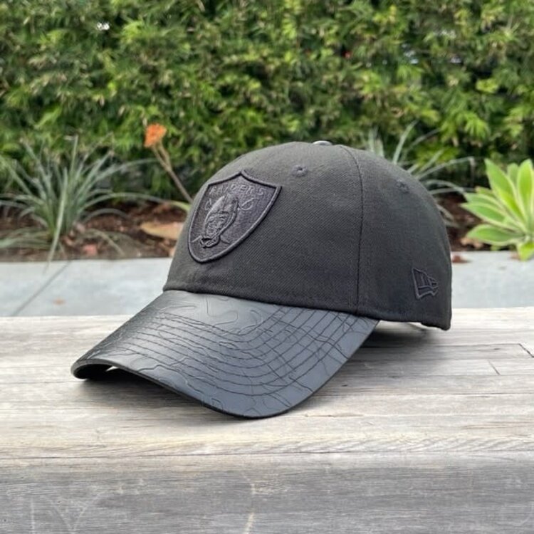 New Era Raiders Camo Pressed 9Twenty Strapback Black