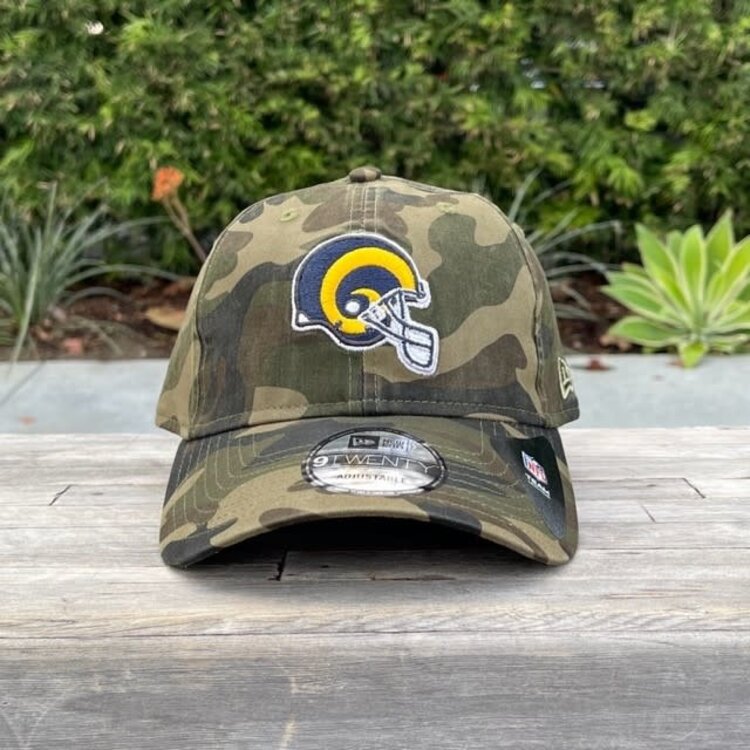 New Era Los Angeles Rams New Era Helmet P Core Classic Adjustable 920 Twill Camo