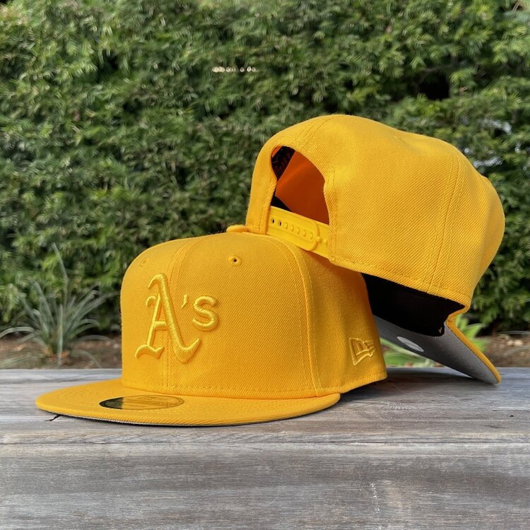New Era Athletics Gold Tonal 950 Snapback