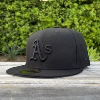 New Era Athletics Black Black