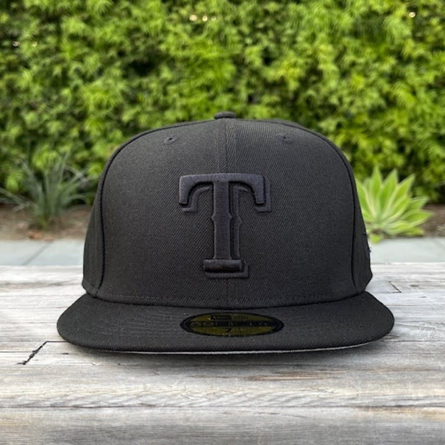 NEW ERA RANGERS ベースボールキャップ ブラック Rangers Black Black - The Locker Room of Downey