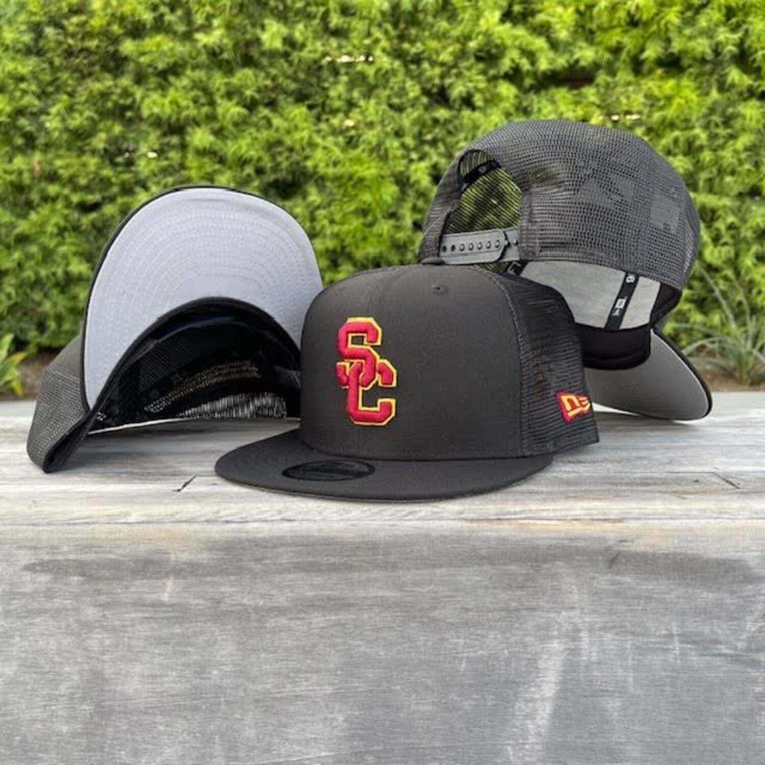USC Interlock Black Team Mesh 950 - The Locker Room of Downey