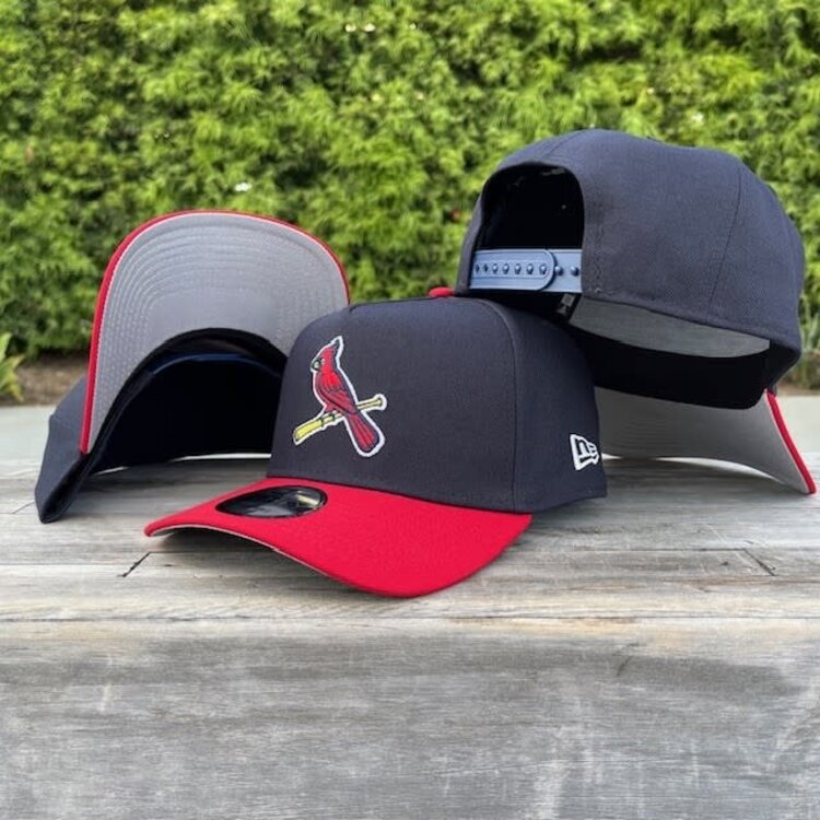 New Era St. Louis Bird Navy/Red 940 A-Frame