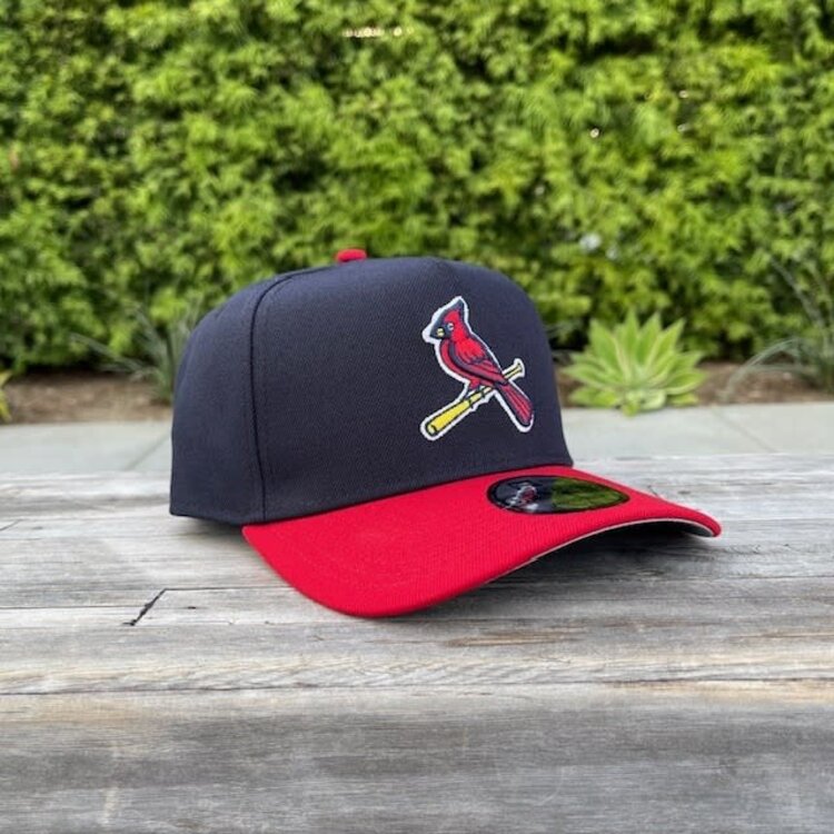New Era St. Louis Bird Navy/Red 940 A-Frame