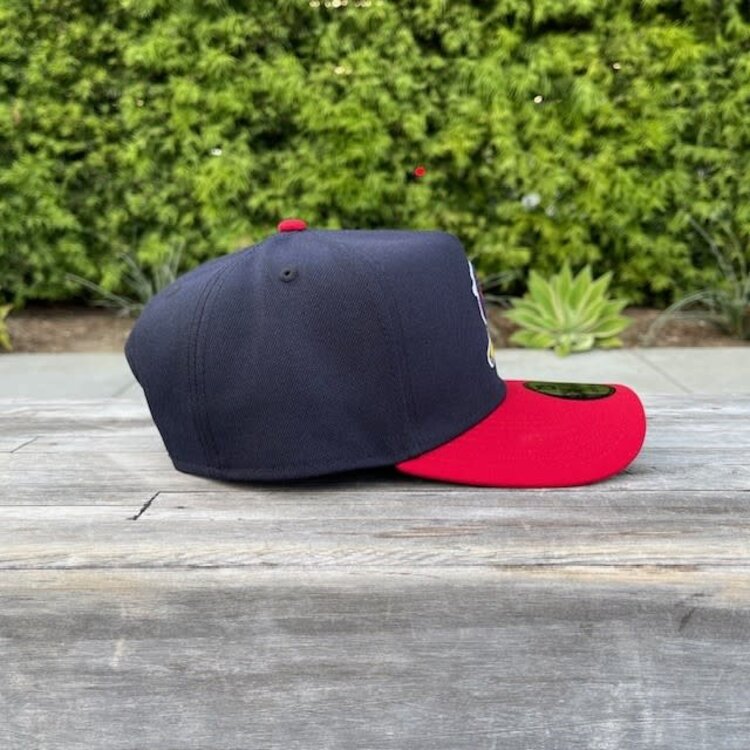 New Era St. Louis Bird Navy/Red 940 A-Frame