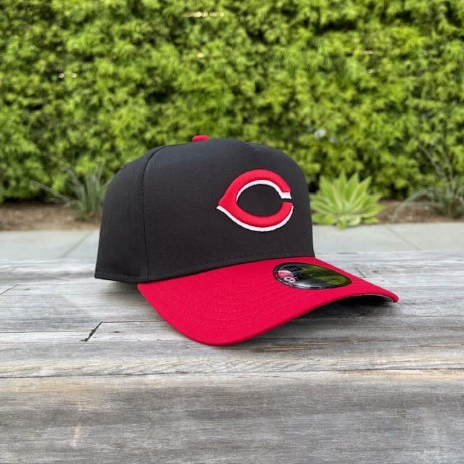 New Era Cincinnati Reds Inaugural Season 2003 Black Dome Throwback Edition 59Fifty Fitted Cap