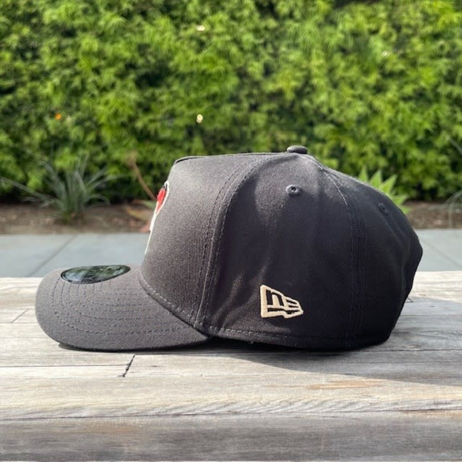 D'Backs Snake Black Team 940 A-Frame Snapback - The Locker