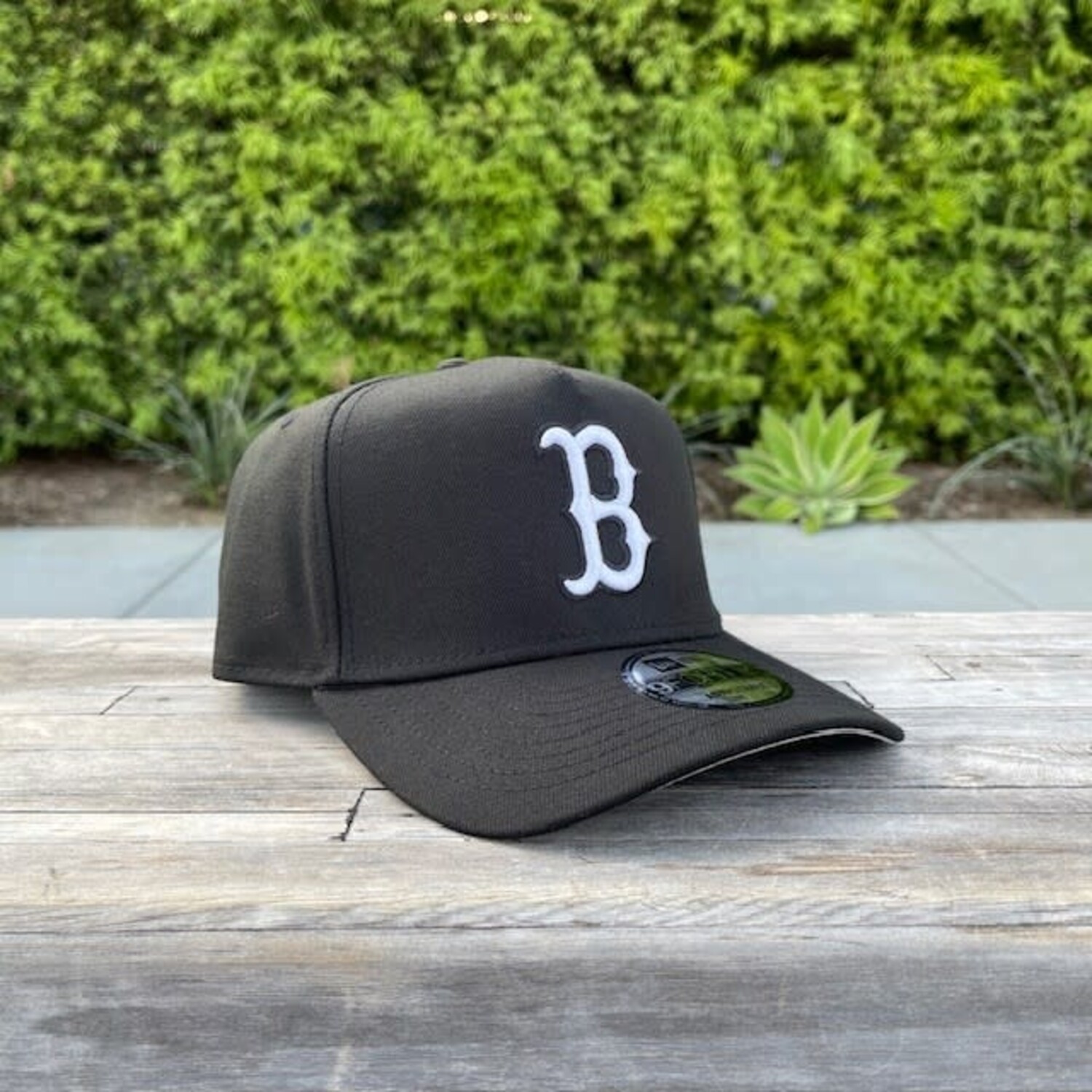 23ss FCRB × NEW ERA A-FRAME CAP BLACK New Era NE211 A-Frame Snapback Cap - Black | Full Source
