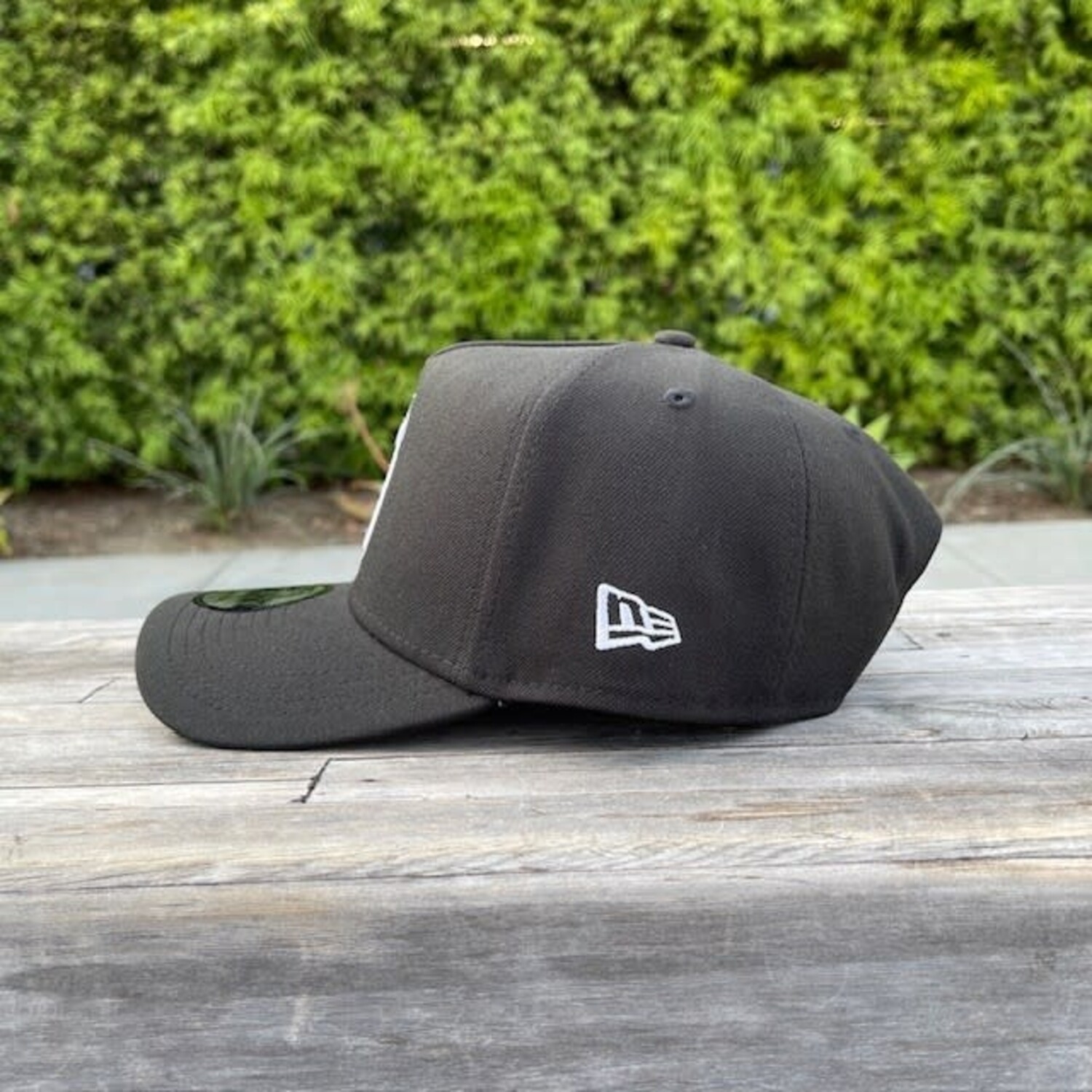 Angels Black White 940 A-Frame Snapback - The Locker Room of Downey