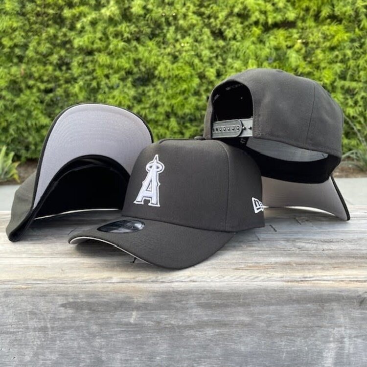 New Era Angels Black White 940 A-Frame