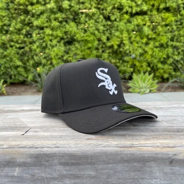 New Era White Sox Black White 940 A-Frame