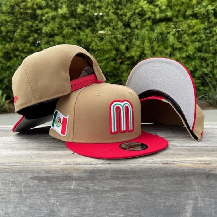 New Era Mexico "M" Brown/Red w/Flag 950
