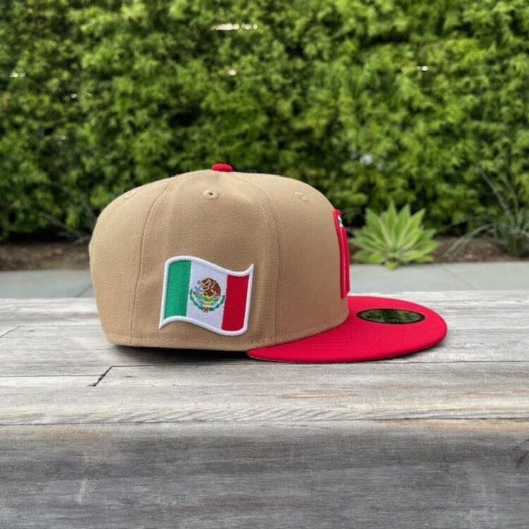 New Era Mexico "M" Brown/Red w/Flag 950