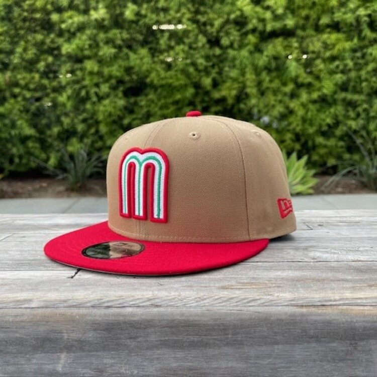 New Era Mexico "M" Brown/Red w/Flag 950