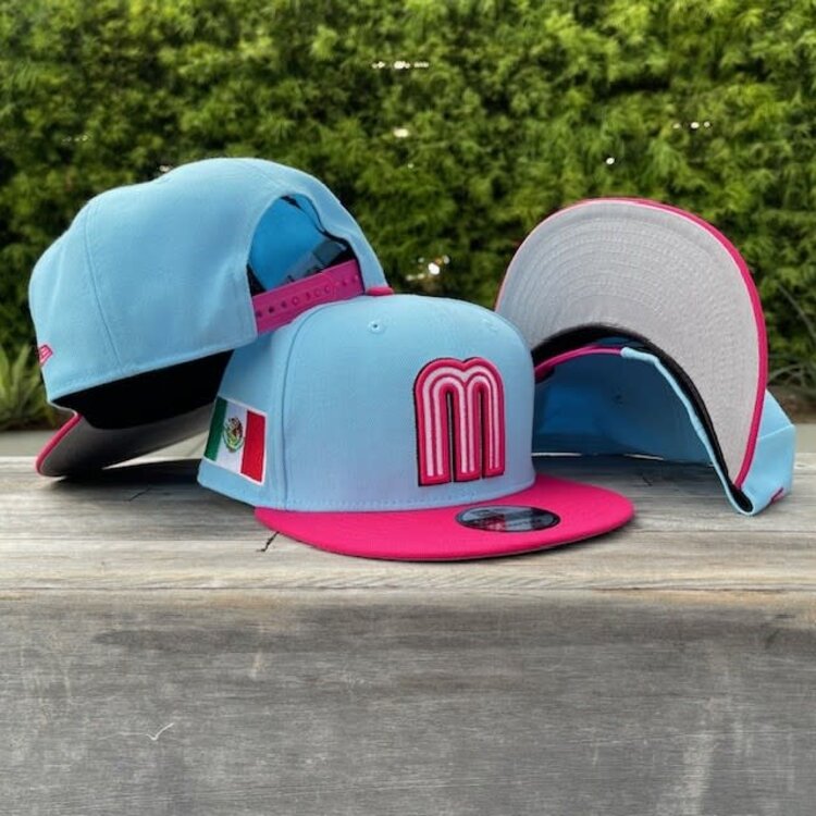New Era Mexico WBC 2023 Blue/Pink 950 Snapback