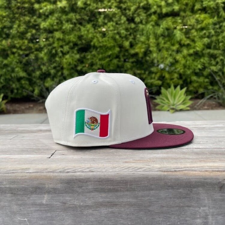 New Era Mexico Ivory/ Maroon "M" 950 Snapback