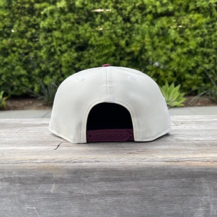 New Era Mexico Ivory/ Maroon "M" 950 Snapback