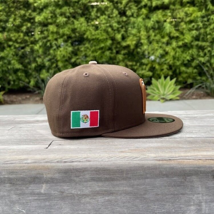 New Era Mexico Brown "M" w/Flag 950 Snapback