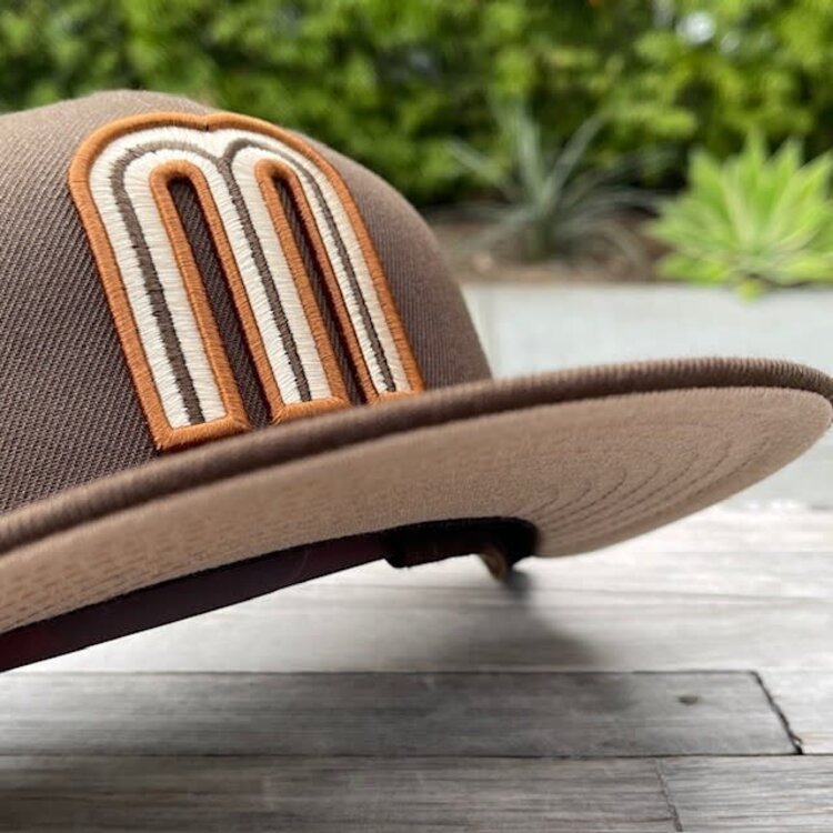 New Era Mexico Brown "M" w/Flag 950 Snapback