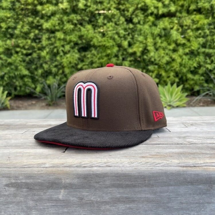 New Era Mexico Brown/Black Cord "M" 950 Snapback