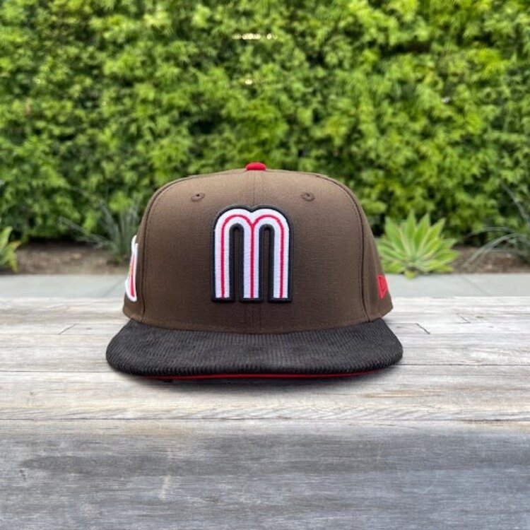 New Era Mexico Brown/Black Cord "M" 950 Snapback
