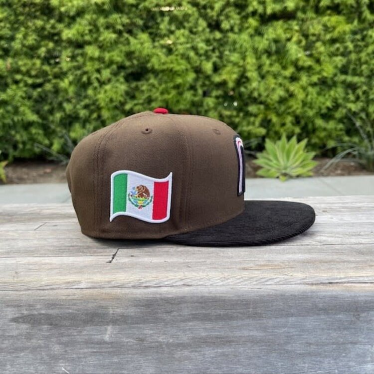New Era Mexico Brown/Black Cord "M" 950 Snapback