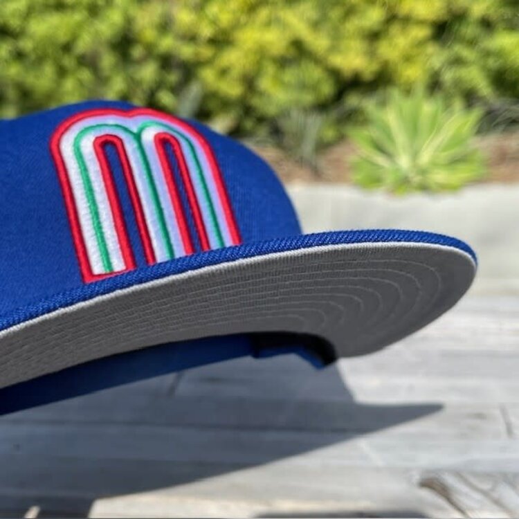 New Era Mexico Royal "M" w/Flag 950 Snapback
