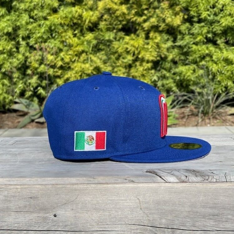 New Era Mexico Royal "M" w/Flag 950 Snapback