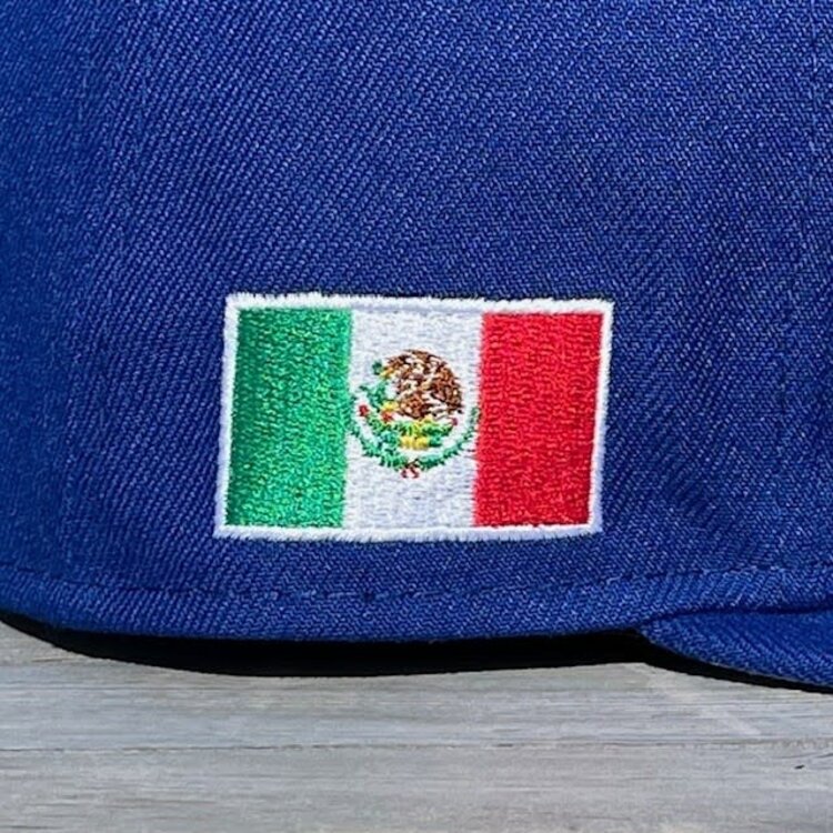 New Era Mexico Royal "M" w/Flag 950 Snapback