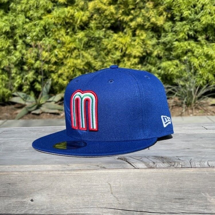 New Era Mexico Royal "M" w/Flag 950 Snapback
