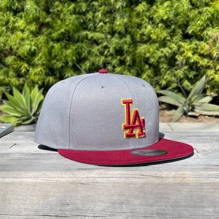 New Era LA Storm Gray/Cardinal Cardinal-Gold 950