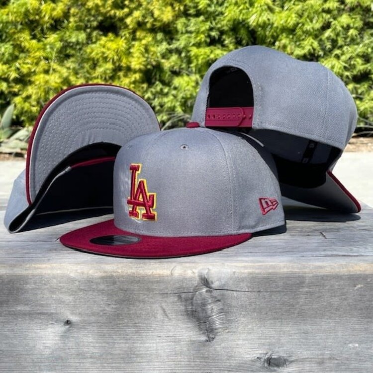 New Era LA Storm Gray/Cardinal Cardinal-Gold 950